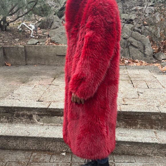 AKIRA Label Majour Fur Coat - BRAND NEW - NWT (S/M) - Picture 3 of 9